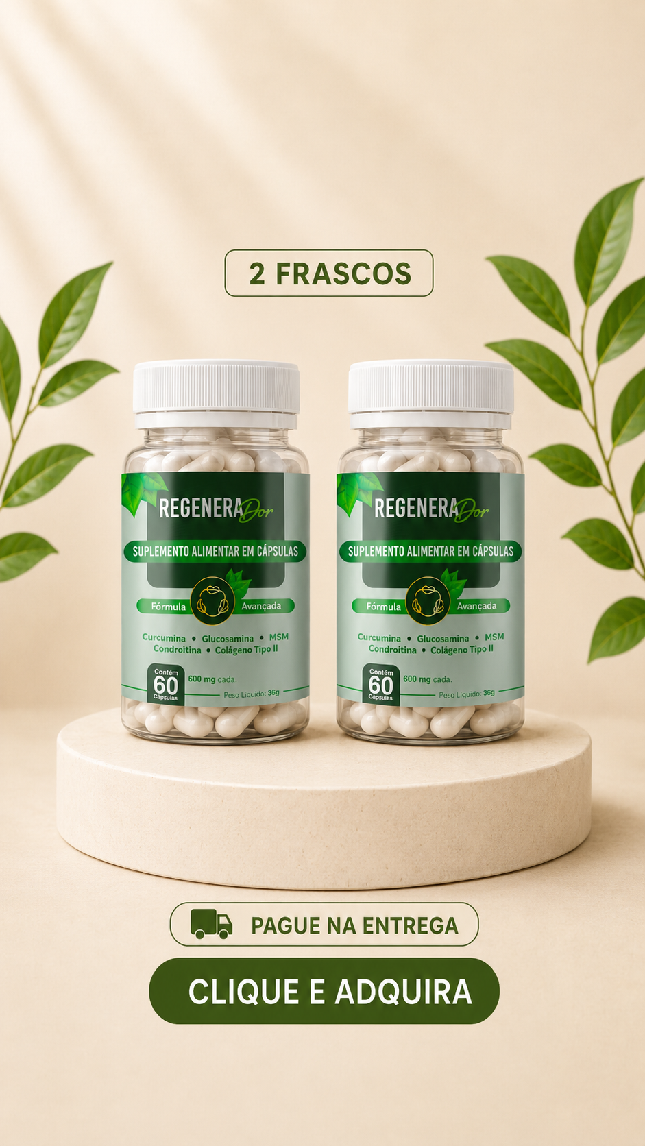 Kit RegenaDor com 2 potes