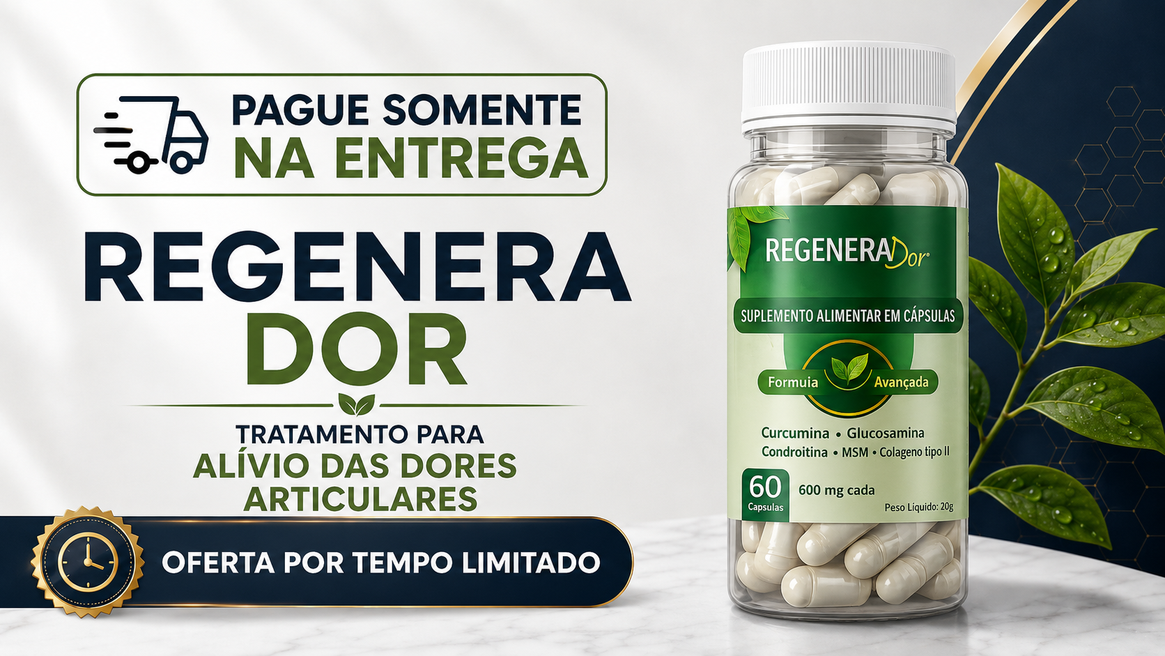 Oferta RegenaDor pague na entrega